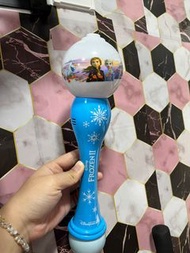 香港迪士尼樂園 艾莎公主 電動閃燈吹泡泡機 Frozen Elsa Anna Bubble