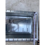 9-skewer automatic meat griller comes with 9 straight skewers and 2 three-pronged skewers [BC shop] 