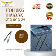 1026 Portable Folding Stainless Detachable  Fix BBQ Griller  BBQ  GRILLS  Ihawan with Stand  Ihawan 