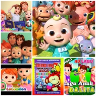 Flashdisk 32Gb Kioxia Original + Bonus OTG And Koleksi Film Cartoon Anak2 Edukasi Cocomelon Nussa Th