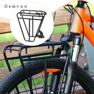 Gemvan Bicycle Front Rack, Luggage Rack, Trunk Holder Made of Metal, Maximum Load 25 Kg, Bicycle Fro