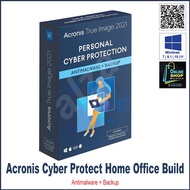 Acronis Cyber Protect Home Office Build | Antimalware + Backupso