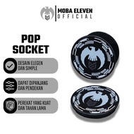 POP SOCKET - Ring Iring Up Stand Holder Grip Jari Tempel Bulat Aksesoris HP Handphone - MOBA ELEVEN
