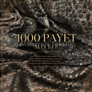 1000 Sequin Pattern Fabric Full Sequin Fabric/ with a Thousand Sequins Snake Sequin Pattern/ 1000 Se