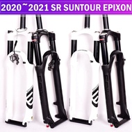 SR SUNTOUR Bicycle Fork EPIXON 26 / 27.5 / 29er 100mm Mountain MTB Bike of Air Damping Remote Suspen