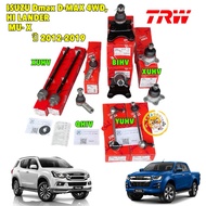 TRW Ball Joint ISUZU Dmax D-MAX 4WD HI Lanyard 2012-2019 Year Rack Tie Rod Stabilizer Upper Lower