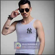ADULT MEN'S SINGLET NY MEN'S T-SHIRT TANKTOP SPORT T-SHIRT ADULT MEN'S GYM T-SHIRT