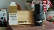 狗仔鏡 Nikon AIS 200mm f4經典鏡頭