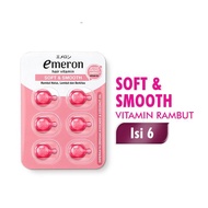 EMERON Hair Vitamin Rambut Soft & Smooth (Pink) Halus & Lembut isi 6