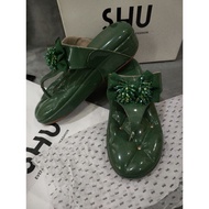 [Second Hand Wear Little] SHU Shoes Number 40 Feet About 24.4-25 cm. Complete As In The Picture.