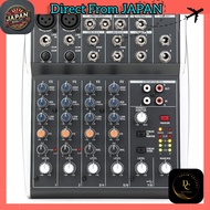 Behringer Analog Mixer with 8 Inputs, 2-Bus Mixer, equipped with USB Streaming Audio Interface, XENY