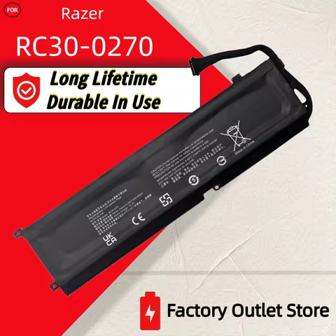 Wholesale And Retail RC30-0270 for Razer Battery Blade 15 Base Stealth 2018 Series Notebook RZ09-027