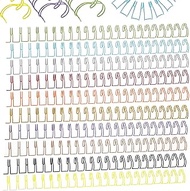 100 Pcs Binding Wire Double Loop Wire Binding Spines Double Loop Binding Wire, 9/16" Cinch Binding W