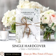 Unique Hardcover Wedding Invitation 2