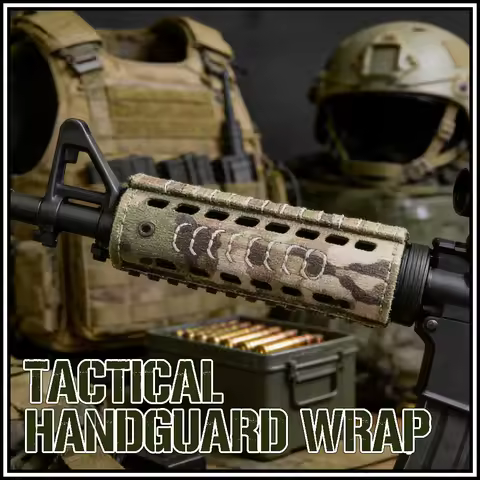 Tactical Handguard Wrap Ultra-Durable Croppable Anti-irritation Protective Cover Cloth for AR15/M4 f