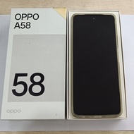 oppo a58 Ram(6+6) black seken