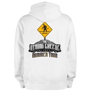 White Hoodie The String Cheese Incindent Summer Tour Hoodie Sweater Cotton Fleece Material