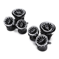 TMA~ 6pcs 64 Color Front LED Turbine Air Vent Ambient Light Kit Replacement For MercedesBenz EClass 