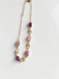 心忱-唯一 舒俱徠 手鏈 純銀舒俱萊水晶