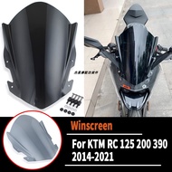 Hot Sale Suitable for KTM RC125/RC200/RC250/RC390 14-21 Modified Front Windshield Windshield