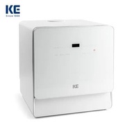 近全新 現貨 KE嘉儀 桌上型洗烘碗機 KDW-236W 自動開門 紫外線殺菌 (電壓110V/大容量6人份 洗碗機)