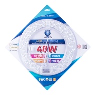 IWACHI ชุดเปลี่ยนแผงไฟแม่เหล็ก LED ประหยัดพลังงาน 24w 36w 48w 72w กระจายแสง 180 องศา