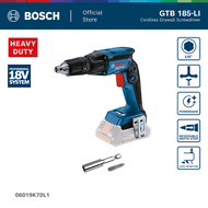 Bosch ไขควงยิปซั่มไร้สาย 18V GTB 185-LI (Solo) มอเตอร์ Brushless - ตัวเปล่า (รหัส 06019K70L0)