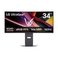 MONITOR (จอมอนิเตอร์) LG ULTRAGEAR 34G600A-B - 34 INCH VA 2K 160Hz AMD FREESYNC PREMIUM CURVED