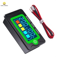 Waterproof Digital LCD Voltmeter Battery Capacity Tester Voltage Indicator DC8-100V 12V 24V 36V 48V 