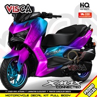 Decal XMAX Connected Full Body Dekal XMAX 250 New Stiker XMAX 250 Variasi Full Body Striping XMAX 25