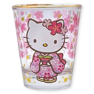 SANRIO - Hello Kitty 日版 家居 清酒杯 迷你 玻璃杯 水杯 可作擺設 凱蒂貓 KT 吉蒂貓 絕版 2019年款 (265260)