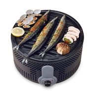 Charcoal Barbecue Grill Outdoor Pit Patio Backyard Home Meat Cooker Smoker with Offset Smoker