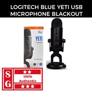 Logitech- Blue Yeti Blackout | Wireless Microphone | Microphone | Blue Yeti | USB microphone | Premi