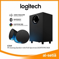 LOGITECH G560 LIGHTSYNC RGB PC BLUETOOTH PC GAMING SPEAKERS WITH AUDIO VISUALIZER AND LOGITECH G HUB