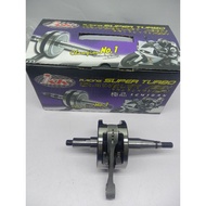 * IKK RXZ RACING CRANKSHAFT SET ST7 D92.8 JET 1.6M/0.8MM 105L CON BEARING BLACK