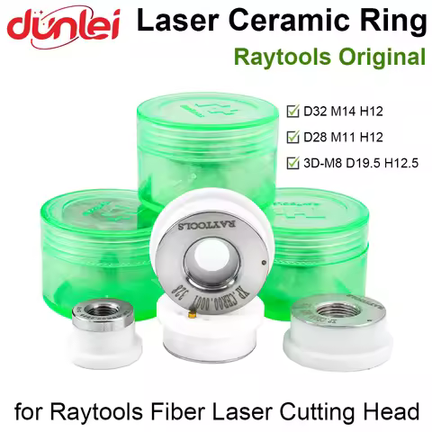 Original Raytools Laser Ceramic Nozzle Holder D28 M11 D32 M14 D19.5 M8 for BT240S BM109 BM111 BS06K 