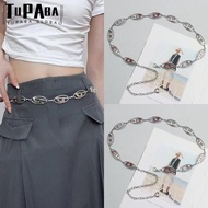 TUPABA Chain, Y2K Spicy Girl Metal Belt, Multifunctional Luxury Design Woman Retro Belt Chain