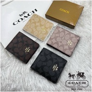 Men's Wallet C0ACH With Shipping Business Card Holder 1