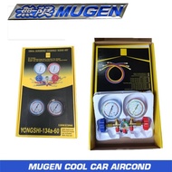 IMPORT Manifold Gauge (R12 / 404  / R134a / R22 )GAS METER Set Air Cond Refrrigerant