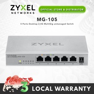 [FAST SHIP]【Multi-Gigabit】Zyxel MG-105 Unmanaged 5-port 2.5G Switch | XGS1250 Web-managed 12-Port 10