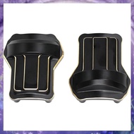 [P K A M] Brass Front and Rear Differential Axle Cover for 1/10 RC Crawler FMS FCX10 RC Crawler Car 