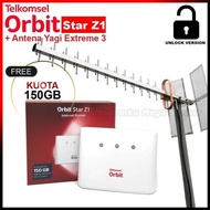 Paket Antena Yagi Extreme 3 + Home Router Telkomsel Orbit Star Z1 4G