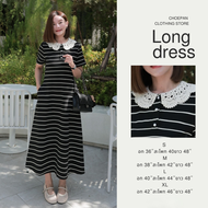 PASSWORD เดรสผ้ายืดคอตตอนอย่างดี เนื้อนุ่มไม่บางนะคะ ใส่เป็นทรงสวย ไม่แนบตัว  CARDIGAN_NISTA