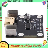 -Compatible I2S Transmitter Board  Decoder Differential Signal Conversion High-Quality Audio Interfa