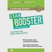 Cambridge English Exam Booster for First and First for Schools with Answer Key with Audio: Photocopiable Exam Resources for Teachers