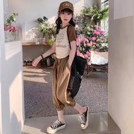 AYZEL GIRL SET Setelan Set Anak Besar Korean Style Teenager Remaja Perempuan Blouse Lengan Pendek Ce