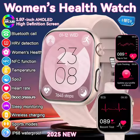 2026 New For Watch11 Women AI Smart Diagnosis Smart Watch HRV+PPG Blood Pressure Blood oxygen Health