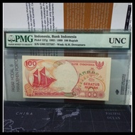 Uang Indonesia 100 Rupiah Pmg Special Edition Bursa Koin Jakarta Best