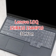 Lenovo LOQ 15IRX10 15AHP10 Keyboard Cover Gaming Laptop 15'' inch Anti-slip Transparent Keypad Prote