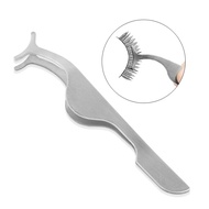 WOOLOVE 1pc Eyelash Tweezers Beauty Tools Multifunction Stainless Auxiliary Curler False Eyelash Extensions Clip Applicator Accessories